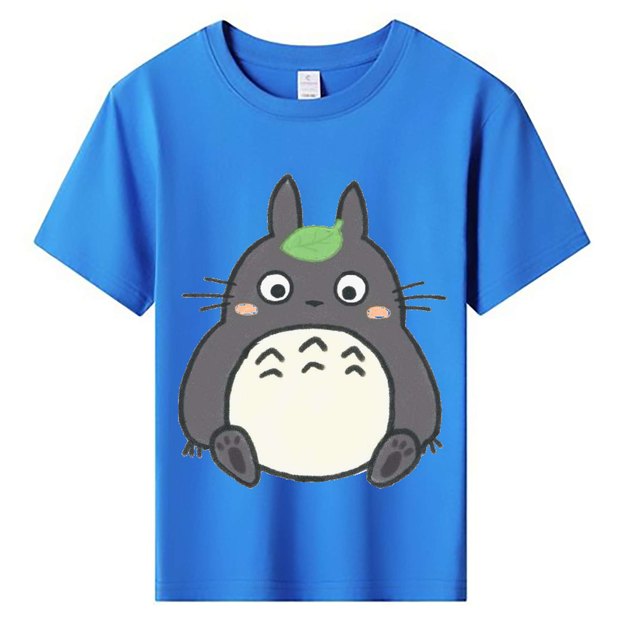 （画像用） となりのトトロ 草壁メイ 草壁サツキ My Neighbor Totoro Satsuki Kusakabe Mei Kusakabe 綿100％キッズTシャツ（フロントプリント）